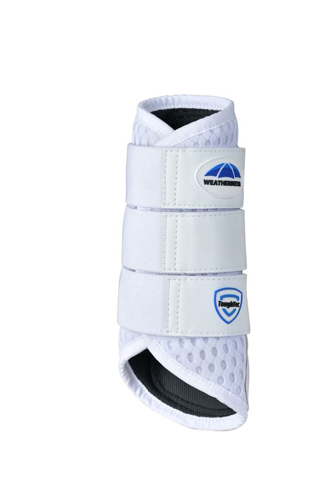 Weatherbeeta Tough-Tec Mesh Brushing Boots (White)