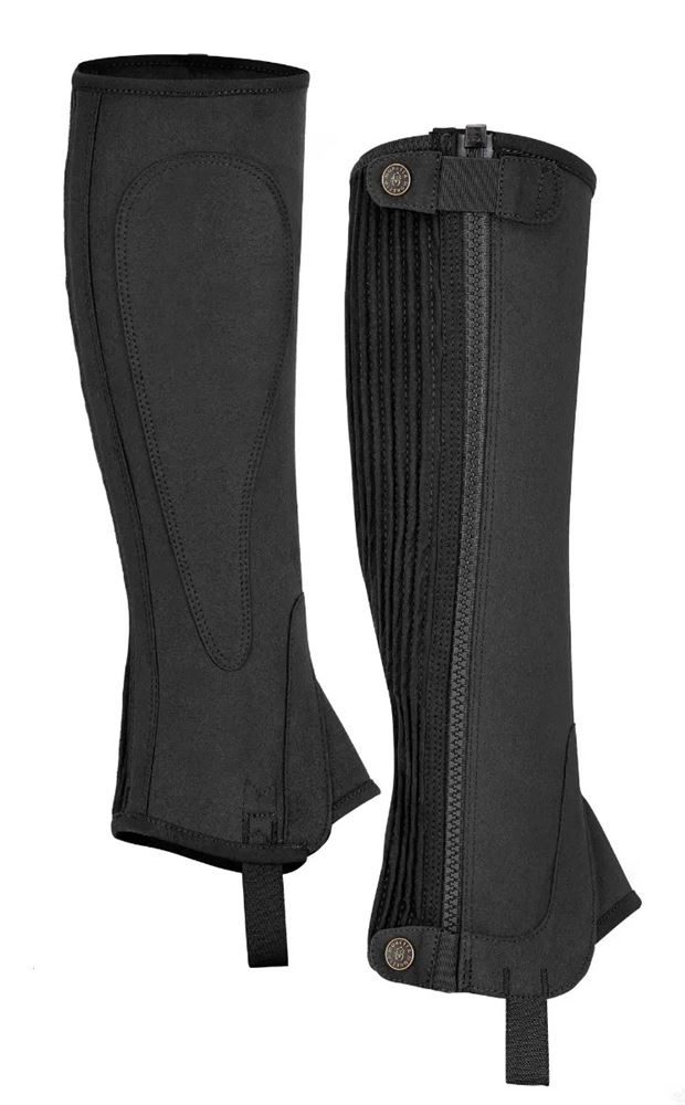 Shires Moretta Adults Amara Half Chaps (Black)