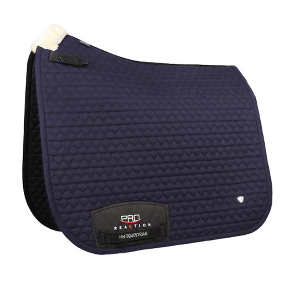 Hy Equestrian Pro Reaction Dressage Saddle Pad (Navy)