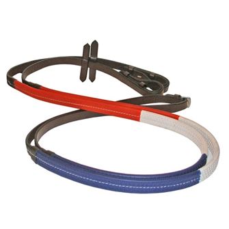 JHL Rubber Training Reins (Pony) *Clearance*