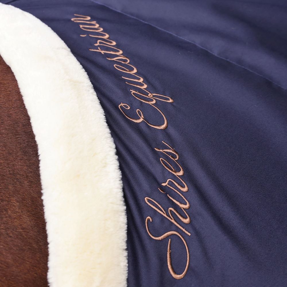Shires Deluxe Stable Sheet (Navy)
