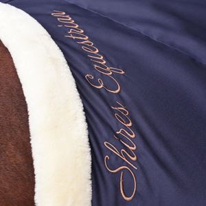 Shires Deluxe Stable Sheet (Navy)