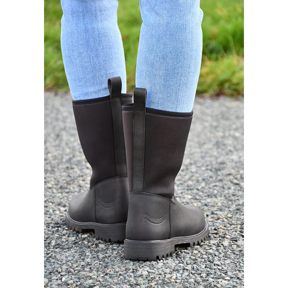 Rhinegold Montreal Country Boot (Black)