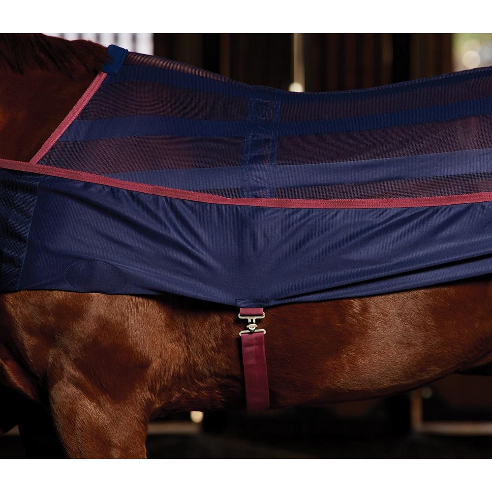 Weatherbeeta Scrim Cooler Standard Neck (NavyBurgundy)