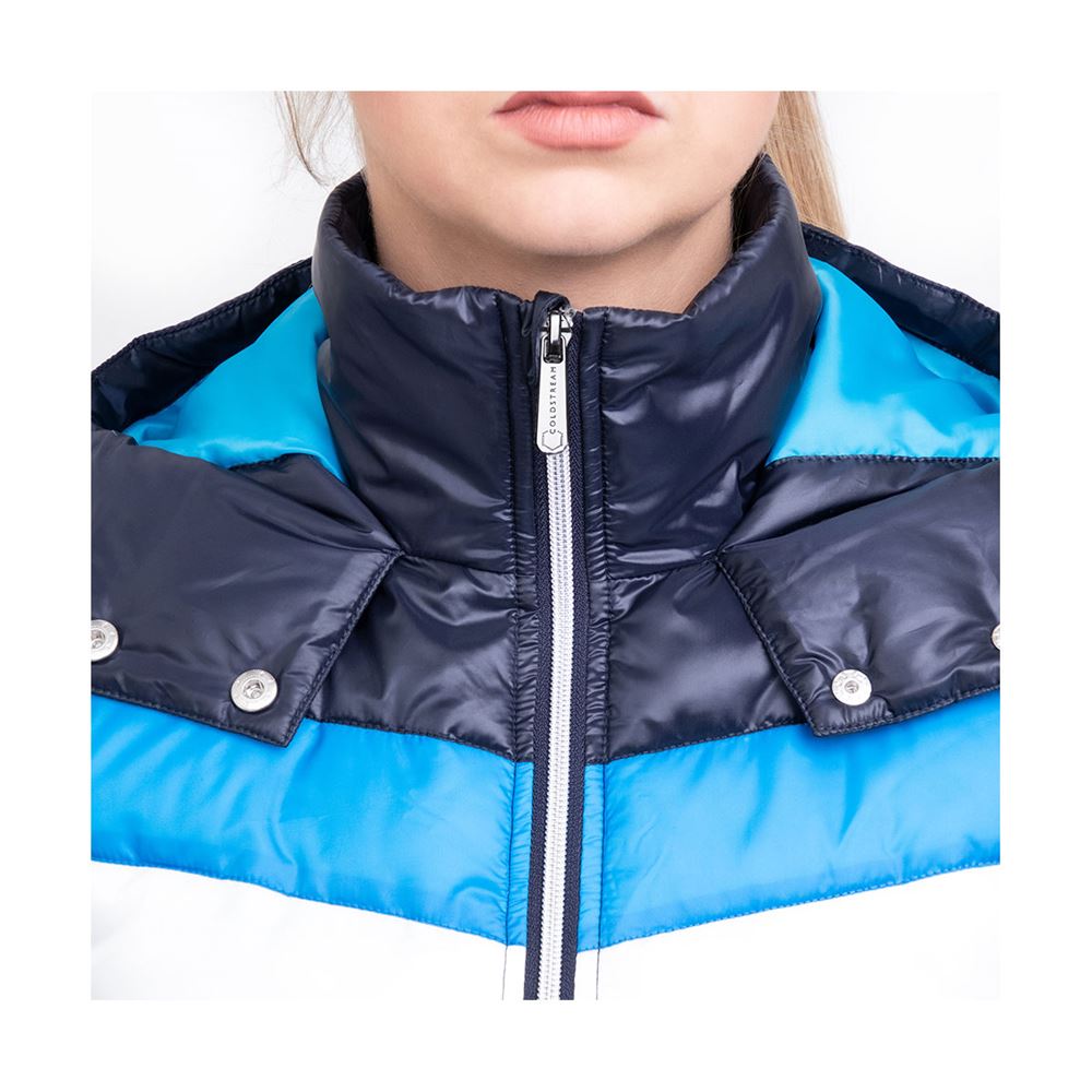 Coldstream Southdean Quilted Gilet (Navy/White/Blue)