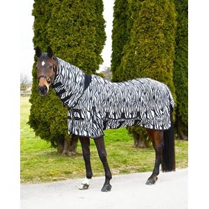 Rhinegold Africa Combo Fly Rug (Zebra Print)