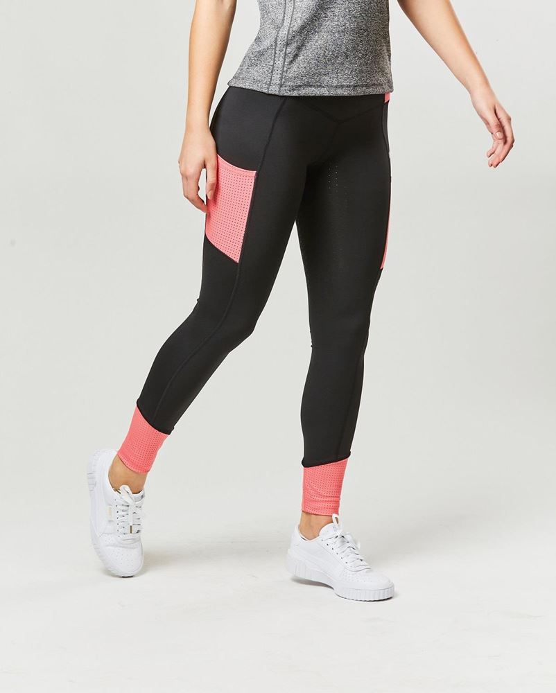 Dublin Power Performance Mid Rise Colour Block Tights