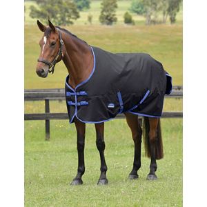 Weatherbeeta Comfitec Tyro Turnout Standard - 220g (Black/Cobalt)