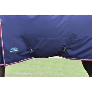 Weatherbeeta Comfitec Essential Turnout Detach-A-Neck - 50g (Navy/Burgundy)