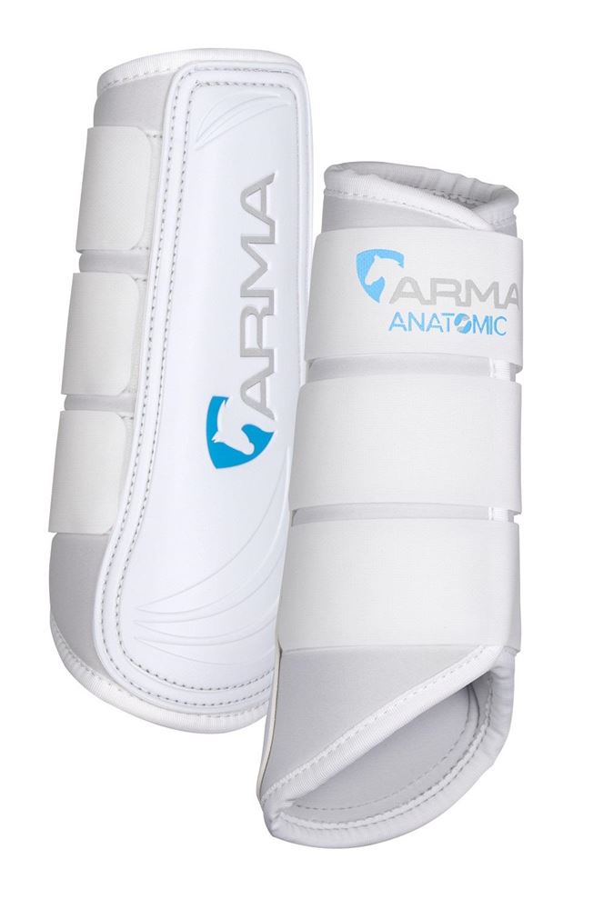 Shires ARMA Neoprene Brushing Boots (White)