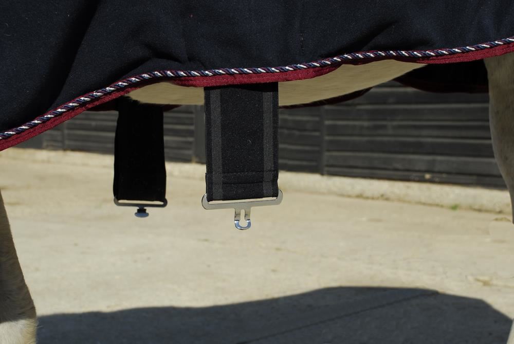 Rhinegold Comfey Collar Fleece Rug (Navy)