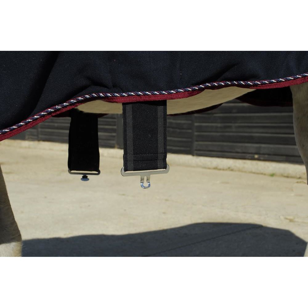 Rhinegold Comfey Collar Fleece Rug (Navy)