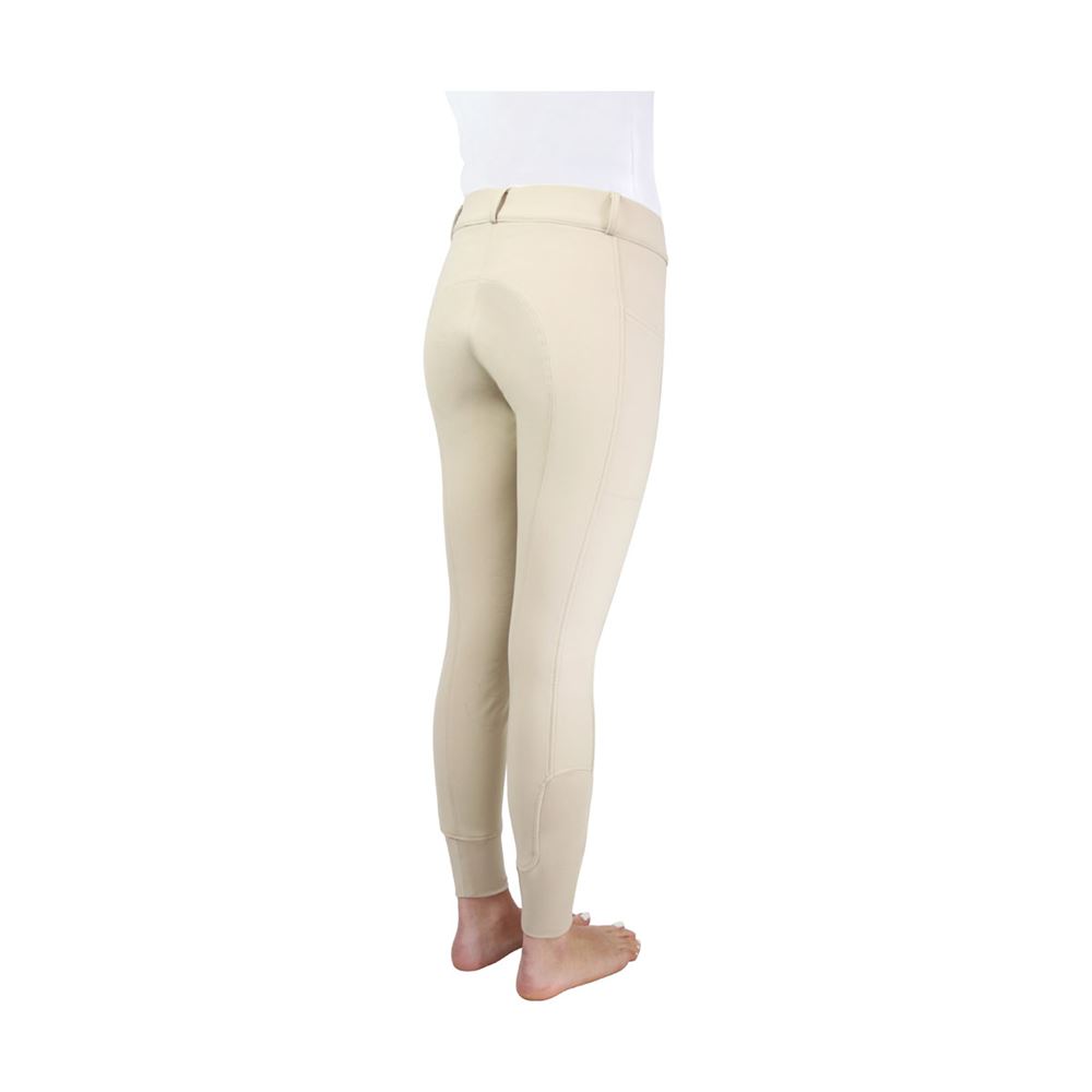 Hy Equestrian Glacial Softshell Riding Tights (Beige)
