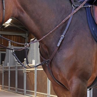 Shires Velociti LUSSO Elite Breastplate (Havana)