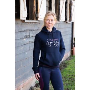 **pics** Hy Equestrian Synergy Elevate Hoodie (Navy/Fig)