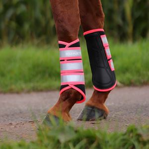 Shires Arma Equi-Flector Brushing Boots (Orange)