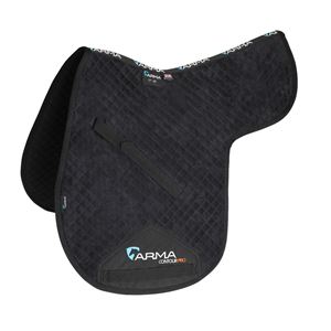 Shires ARMA Suede Numnah (Black)