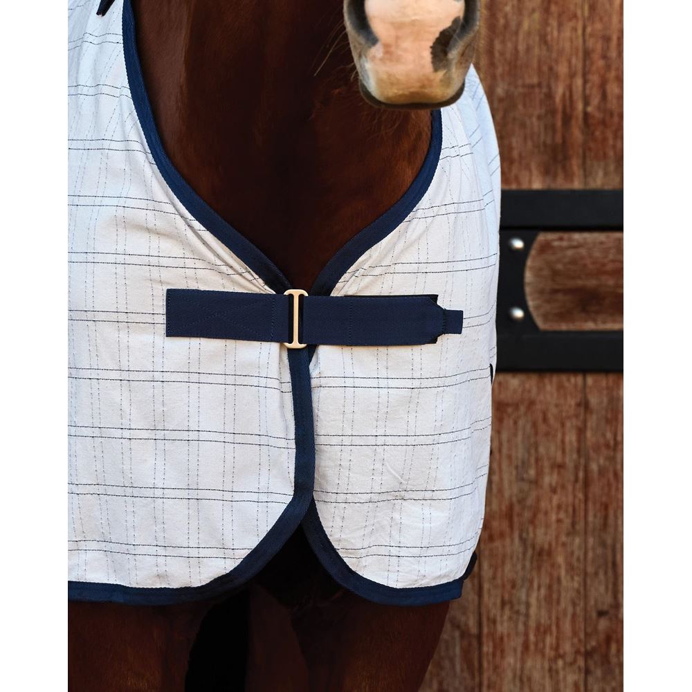 Weatherbeeta Comfitec Cotton Liner Sheet Standard (White/Navy)