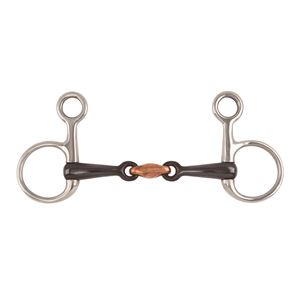 Shires Hanging Cheek Snaffle with Sweet Iron Mouth