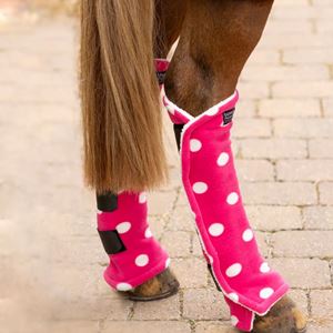 Supreme Products Dotty Fleece Tail Guard (Paradise Pink)