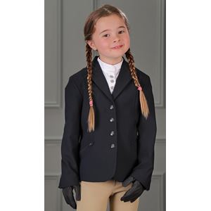 Shires Aubrion Wellington Show Jacket - Young Rider (Black)