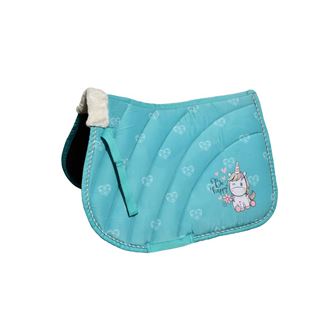 Rhinegold Unicorn Saddle Pad (Aqua)