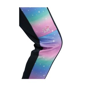 Dazzling Night Riding Tights by Little Rider - Child (Navy/Prismatic)