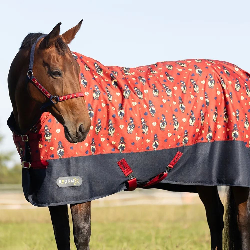 Hy Equestrian StormX Original 50 Turnout Rug - Thelwell Collection Balancing Act