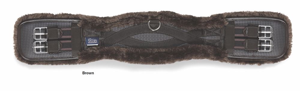 Shires Performance SupaFleece Dressage Girth with Elastic