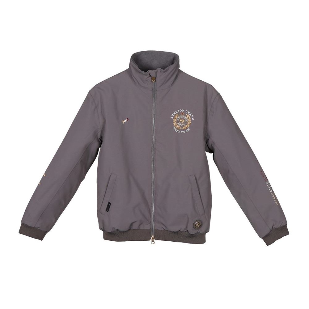 Shires Aubrion Team Jacket - Young Rider (Grey)