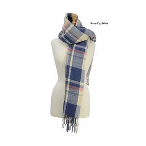 Hy Equestrian Ladies Supersoft Tartan Scarf