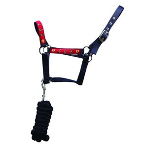 Hy Equestrian Thelwell Collection Head Collar & Lead Rope (Balancing Act)