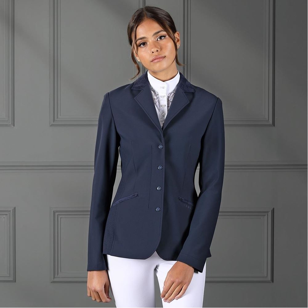Shires Aubrion Bolton Show Jacket (Navy)