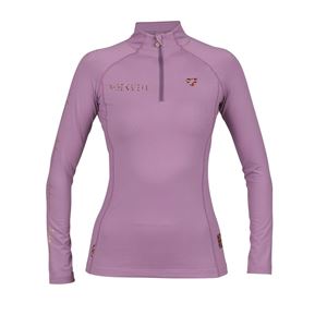 Shires Aubrion Team Long Sleeve Base Layer (Mauve)