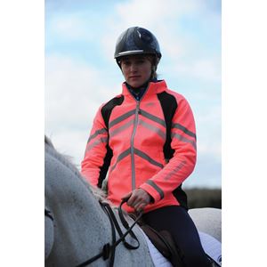 WeatherBeeta Reflective Softshell Fleece Lined Childs Jacket