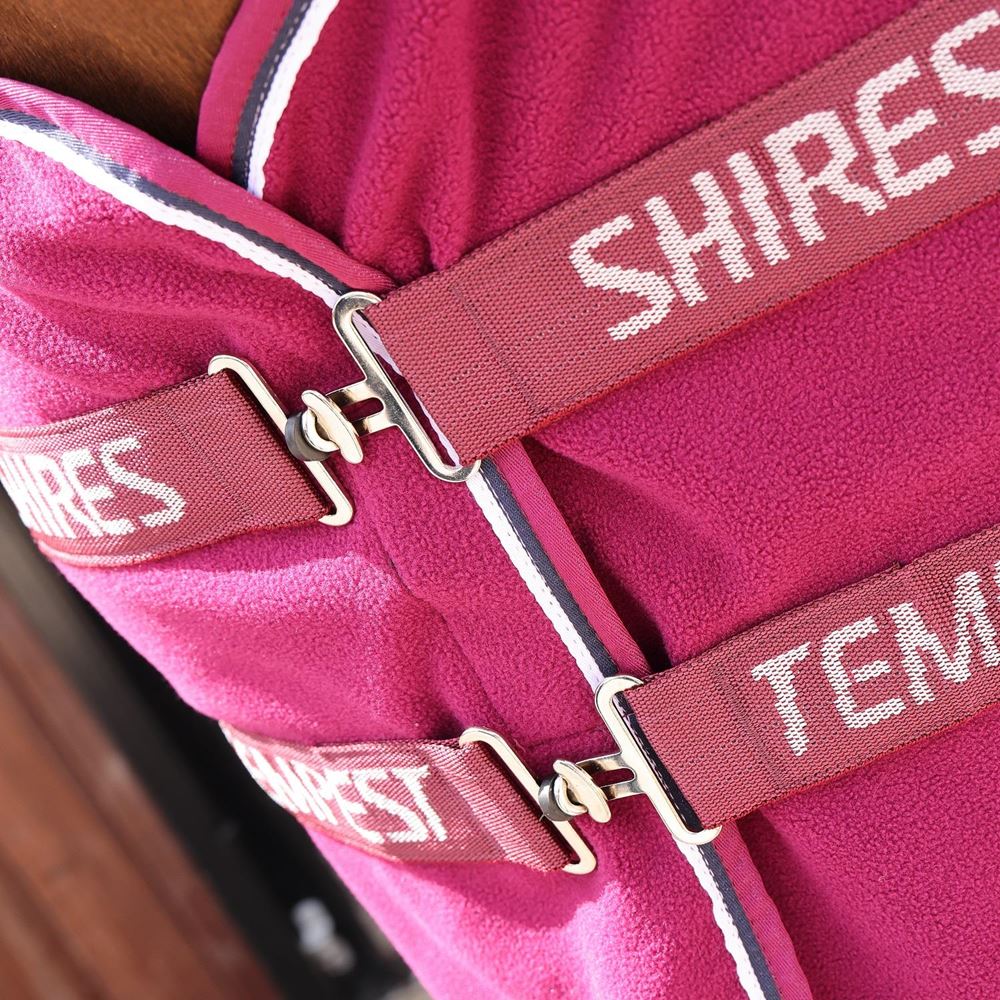 Shires Tempest Original Fleece Rug (Maroon)