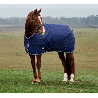 Weatherbeeta Comfitec Tyro Turnout Standard - 50g (Navy/Charcoal)