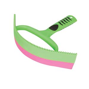 Hy Equestrian Vivid Sweat Scraper (Green/Pink)