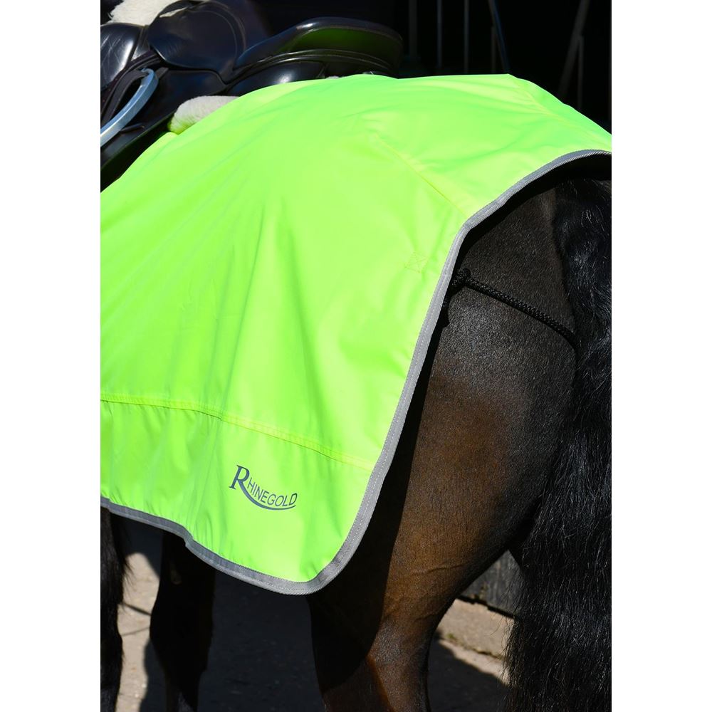 Rhinegold Fixed Chest Waterproof Ride-On Rug (Yellow)