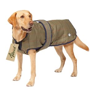 Danish Design Tweed Dog Coat - 25 Cm (10")