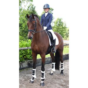 Hy Equestrian Roka Royal Show Jacket (Navy with Rose Gold Diamantes)