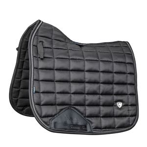 Shires ARMA Eltar Satin Dressage Saddlecloth (Black)
