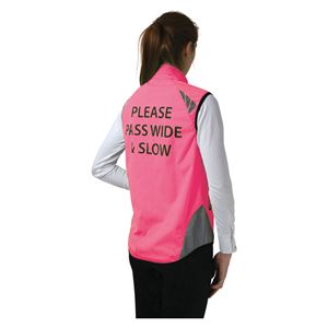 Reflector Gilet by Hy Equestrian Child - Pass Wide and Slow