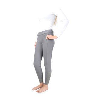 Hy Equestrian Glacial Softshell Riding Tights (Grey)