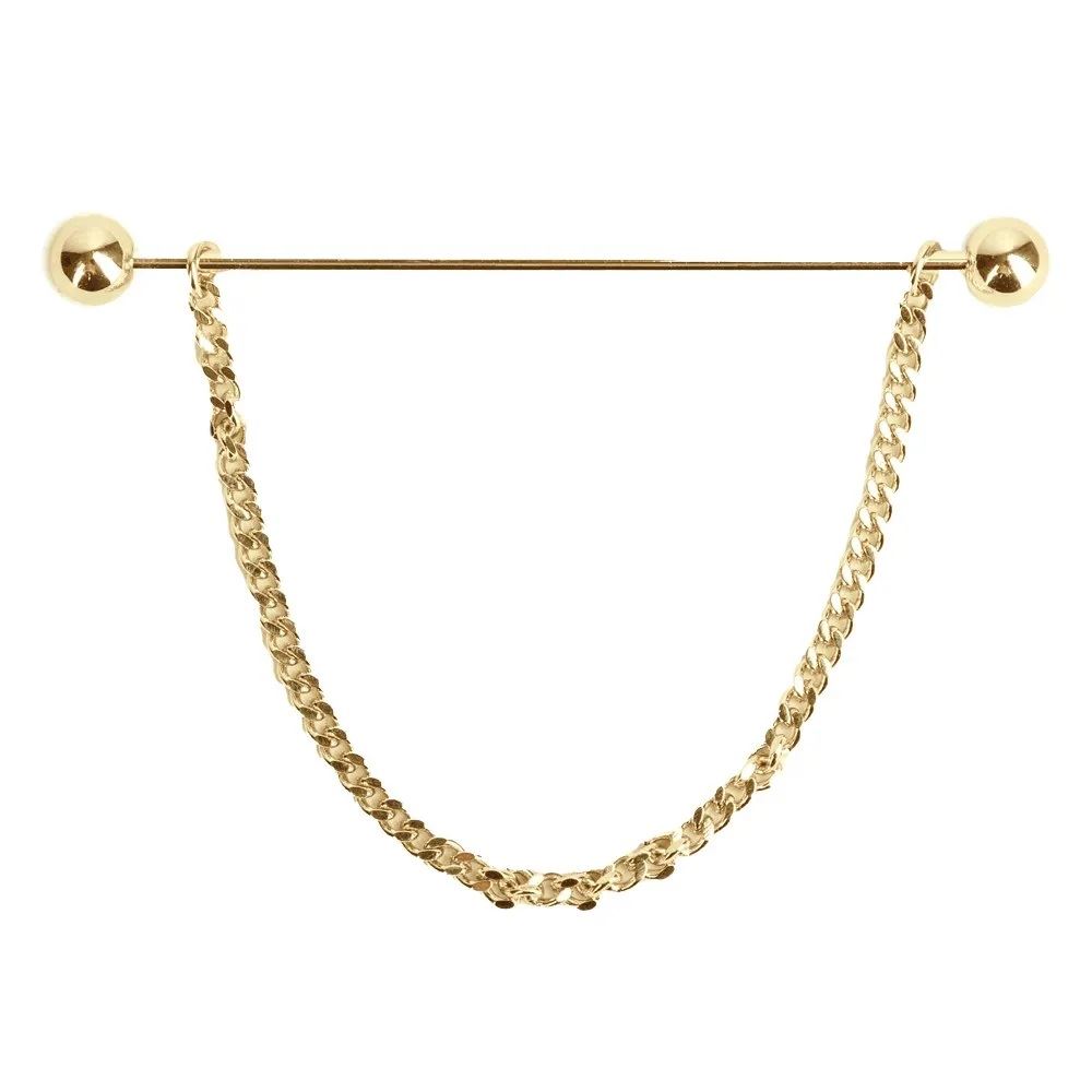 Supreme Products Class Act Collar Pin (Gold)