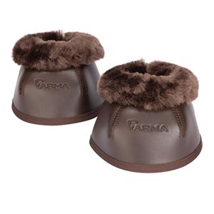 Shires ARMA NX-MAX+ SupaFleece Over Reach Boots (Brown)