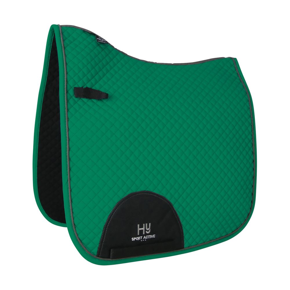 HyWITHER Sport Active Dressage Saddle Pad (Emerald Green)