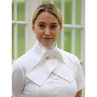 Shires Aubrion Ready Tied Stock (White)