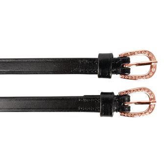 Hy Equestrian Children's Diamante Spur Straps