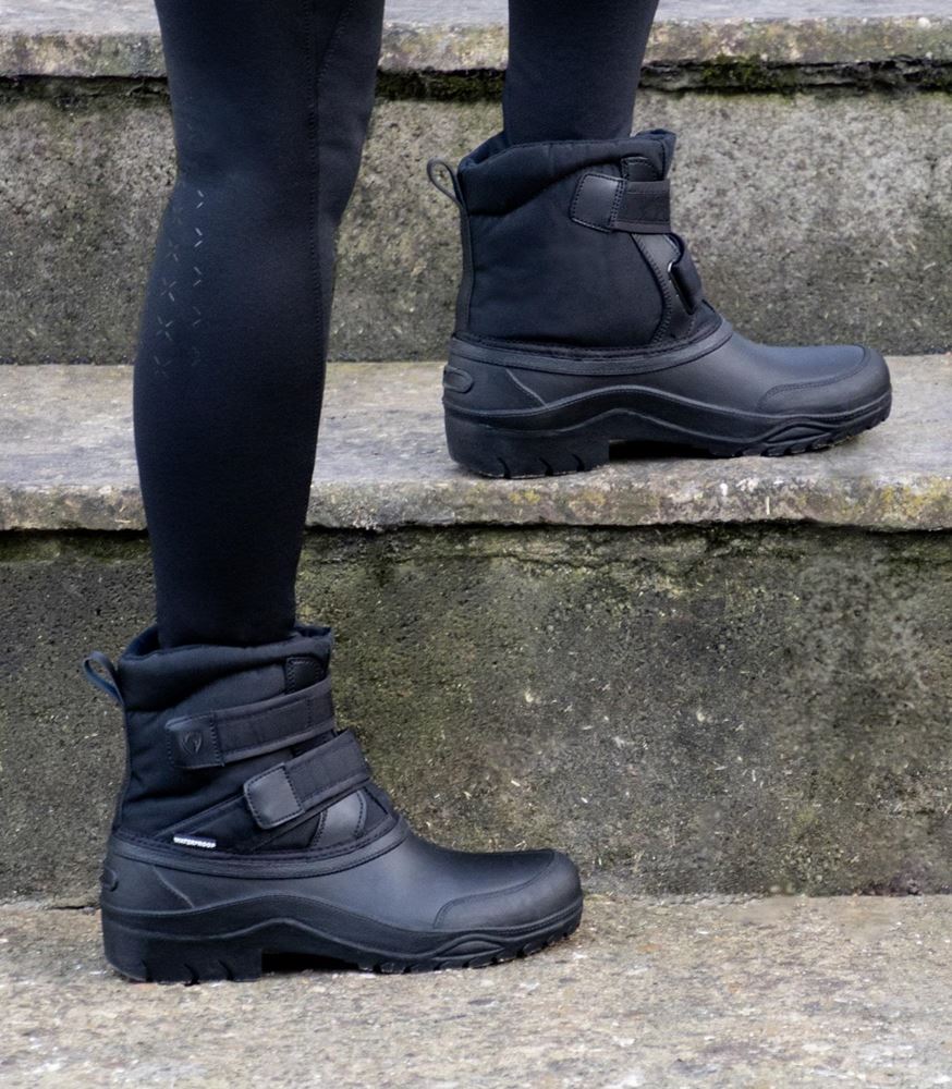 Hy Equestrian Winster Short Winter Boots (Black)